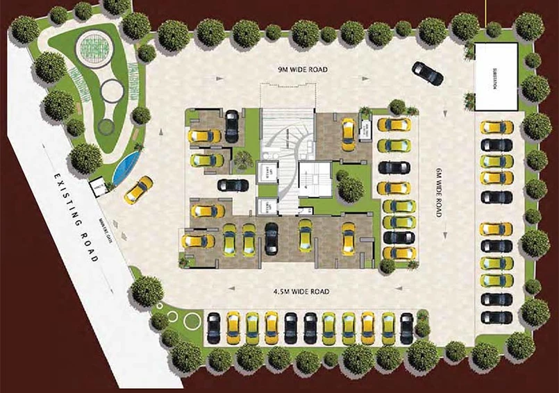 Master Plan of Arkade Adornia in Goregaon East, Mumbai - Image 256004