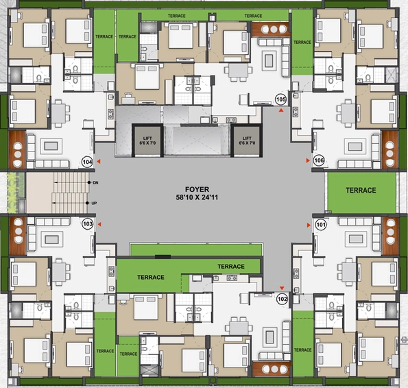 Master Plan of Shypram 42 in Shilaj, Ahmedabad - Image 124298