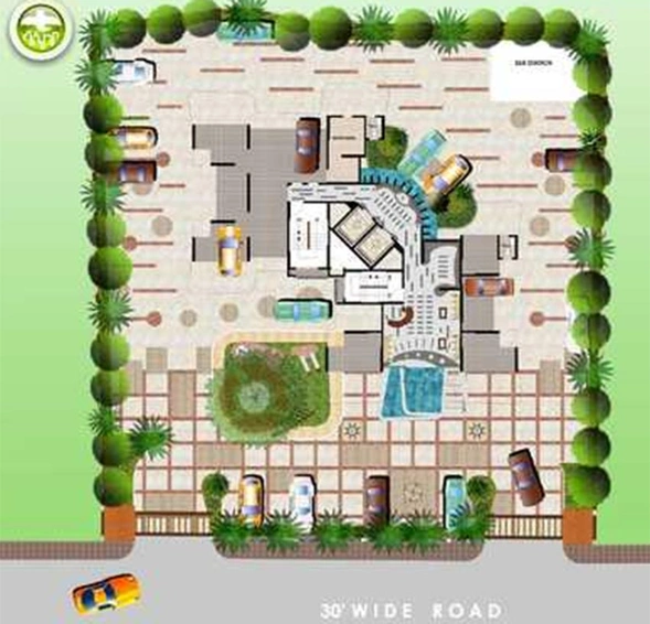 Master Plan of Arkade Jayshree in Malad West, Mumbai - Image 256224