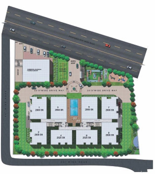 Master Plan of DSR Reganti in Madhapur, Hyderabad - Image 124329