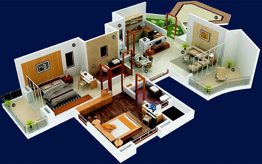 2 BHK Flat in Nandan Inspera in Wakad, Pune - Image 887202