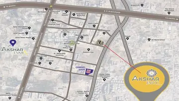 Location of Keshav Akshar Evoq - Image 126610