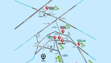 Location of Siddha Town Rajarhat - Image 232908