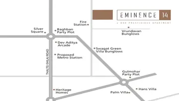 Location of Arista Eminence 14 - Image 124347