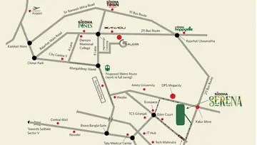 Location of Siddha Serena - Image 232869