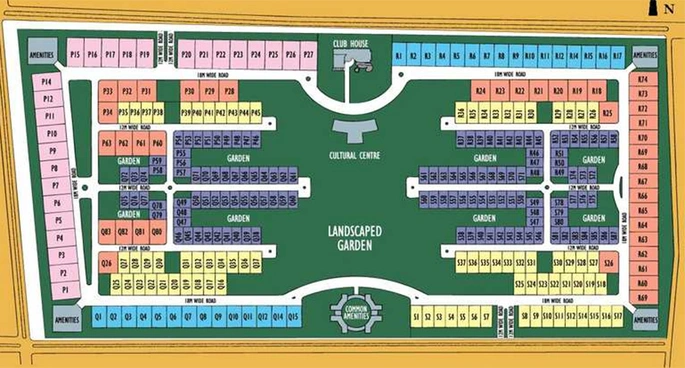 Master Plan of Siddha Raj Aangan in Sanganer, Jaipur - Image 265702