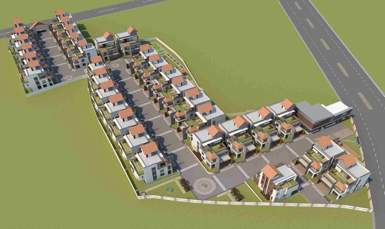 Master Plan of Gauthami Vivana in Gandipet, Hyderabad - Image 124356