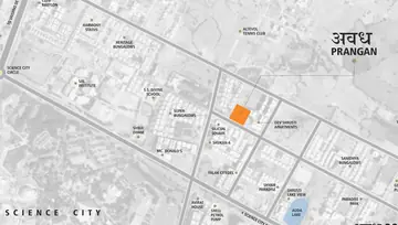 Location of Shakti Awadh Prangan - Image 124376