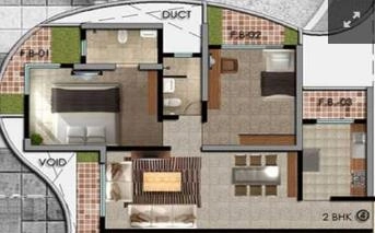 2 BHK Flat in Marathon Monte Vista in Mulund West, Mumbai - Image 879946