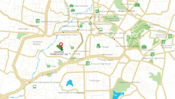 Location of Shapoorji Parkwest 2 - Image 231988