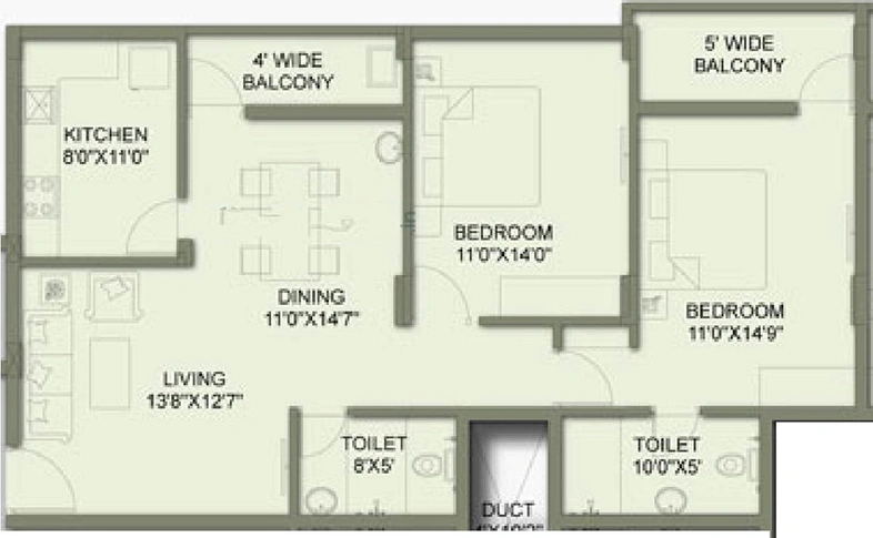 2 BHK House/Villa in Dhauli Lifestyle in Uttara, Bhubaneswar - Image 847318