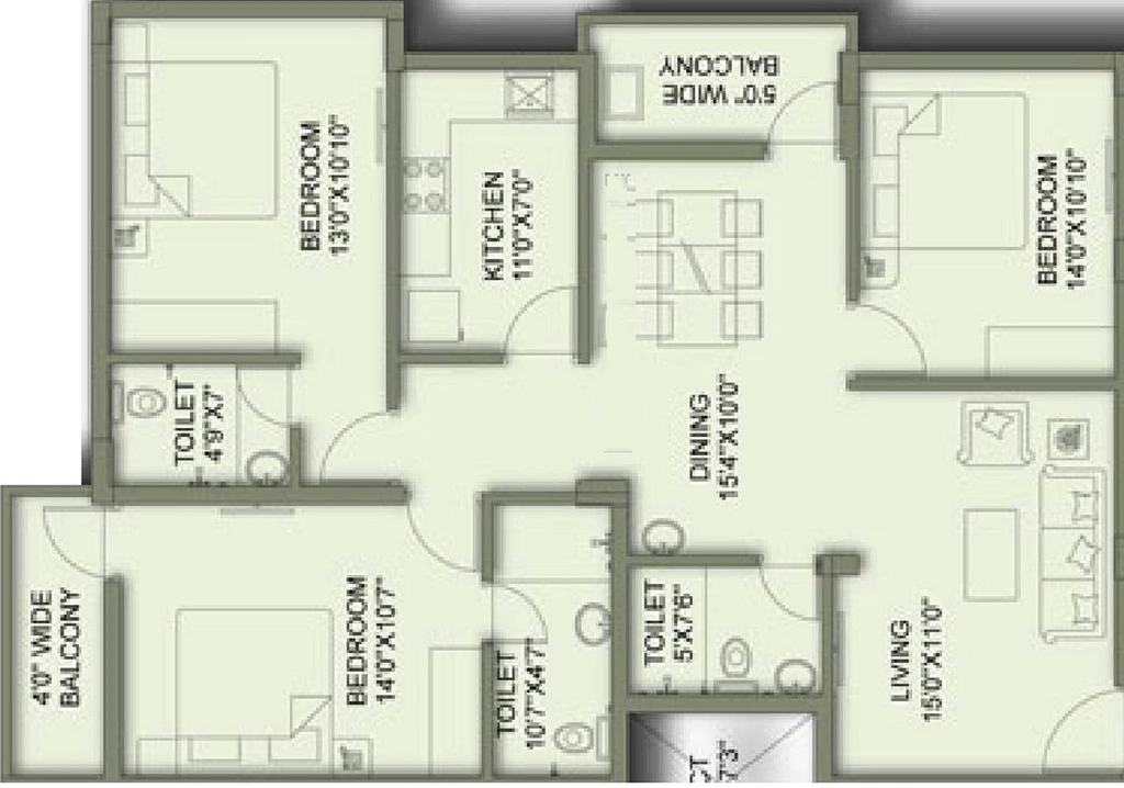 3 BHK House/Villa in Dhauli Lifestyle in Uttara, Bhubaneswar - Image 847319