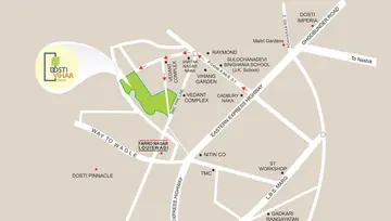 Location of Dosti Vihar - Image 231351
