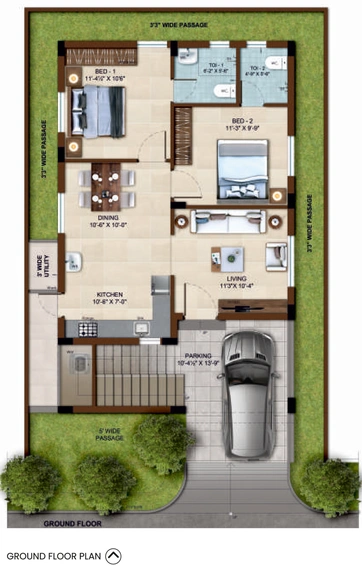 2 BHK House/Villa in Mahidhara Paradise in Isnapur, Hyderabad - Image 785958