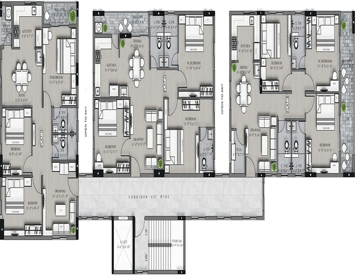 Floor Plan of Laxmi Swarna Vaibhav in Nayapalli, Bhubaneswar - Image 259117