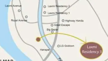 Location of Laxmi Residency 3 - Image 259106