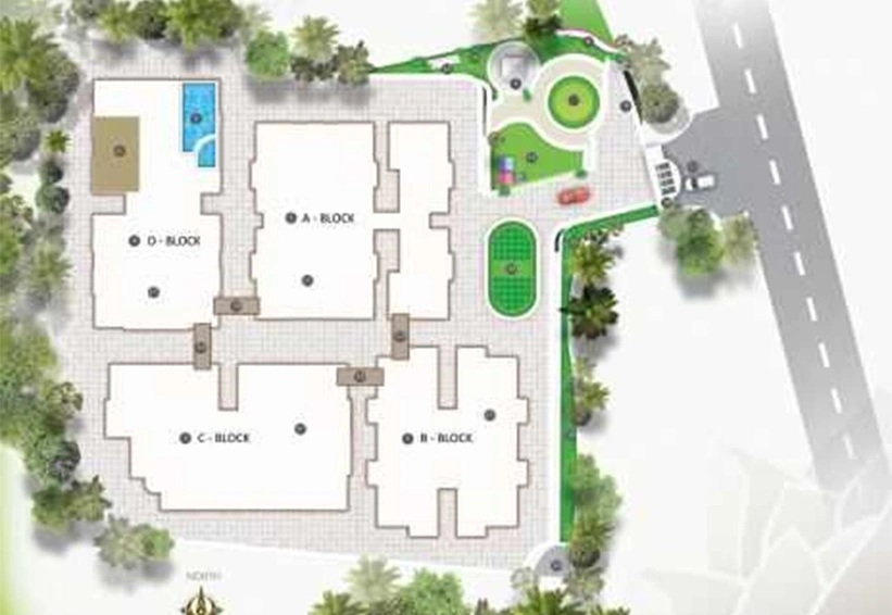 Master Plan of Laxmi Residency 3 in Hanspal, Bhubaneswar - Image 259107