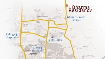 Location of Dharma Residency - Image 259048