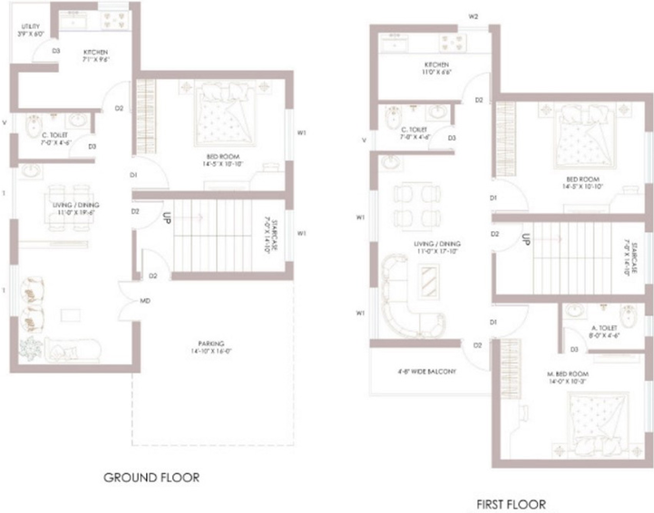 3 BHK House/Villa in Essen Residency in Patia, Bhubaneswar - Image 847340