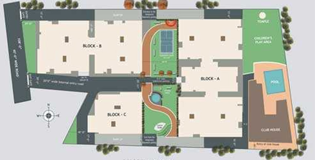 Master Plan of Essen LTB Aashish in Laxmisagar, Bhubaneswar - Image 255409