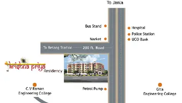 Location of Essen Krishana Priya Residency - Image 255393