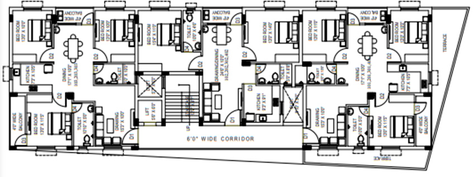 Master Plan of Stairway Om Delight in GGP Colony, Bhubaneswar - Image 259178