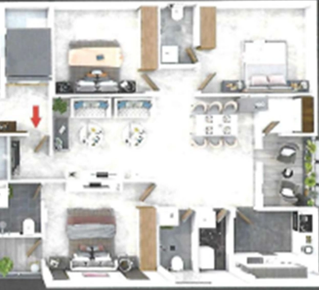 3 BHK Flat in Shree Enclave in Kalinga Nagar, Bhubaneswar - Image 847834