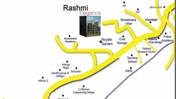 Location of Shree Rashmi Elegance - Image 259156