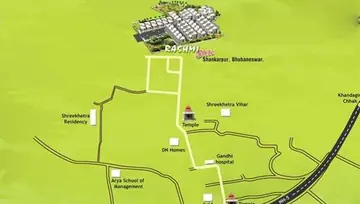 Location of Shree Rashmi Elite - Image 259165