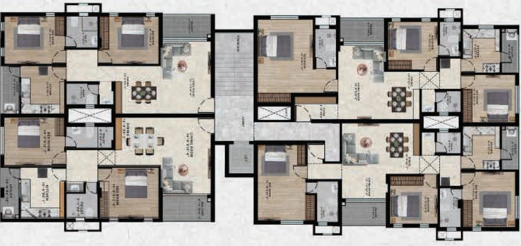 Floor Plan of VGK Sai Hardik in Tambaram, Chennai - Image 124457