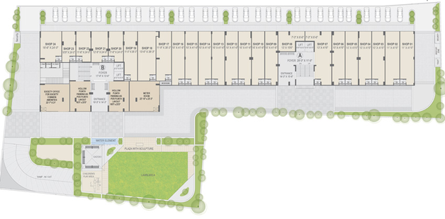Master Plan of Raj Hir Asha Sky in Science City, Ahmedabad - Image 124489