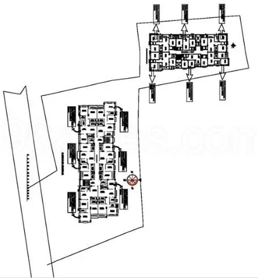 Master Plan of Shuvam Raini Residency in Raghunathpur, Bhubaneswar - Image 255008