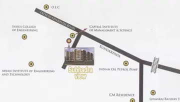Location of Ajiban Subhadra View - Image 260929