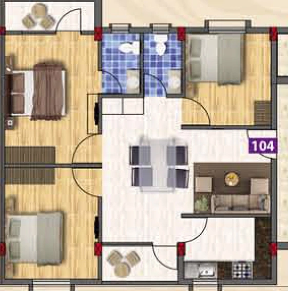3 BHK Flat in Aastik Aspire in Patia, Bhubaneswar - Image 848047