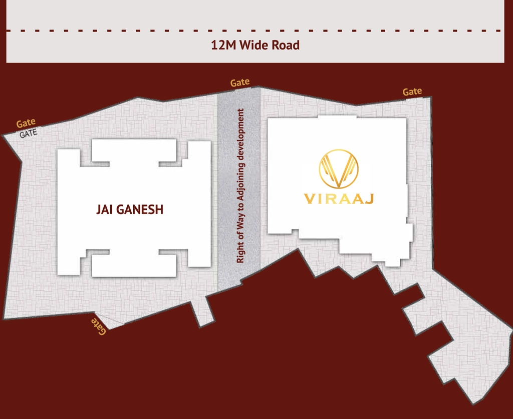 Master Plan of Harasiddh Viraaj in Malad East, Mumbai - Image 328910