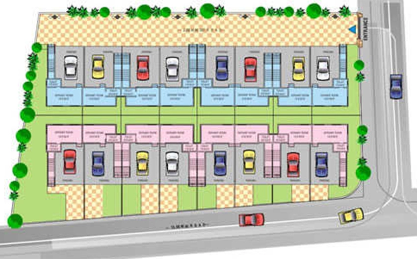 Master Plan of Pharande Comfort Cushion in Pradhikaran, Pune - Image 351410