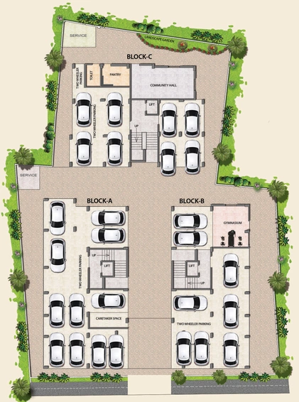 Master Plan of Ambey Green in New Town, Kolkata - Image 232745