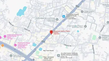 Location of Ambey New Town Metro Plaza - Image 232759