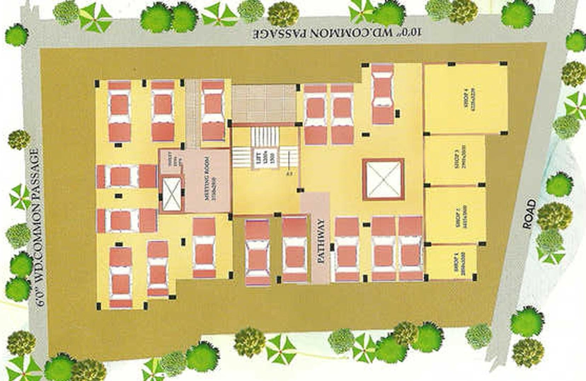 Master Plan of Ambey Villa in Rajarhat, Kolkata - Image 233250