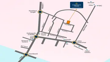 Location of Sri Saikrishna Prime - Image 124508