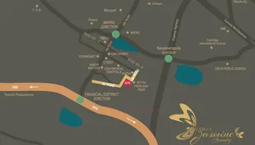 Location of Vajras Jasmine County - Image 124554