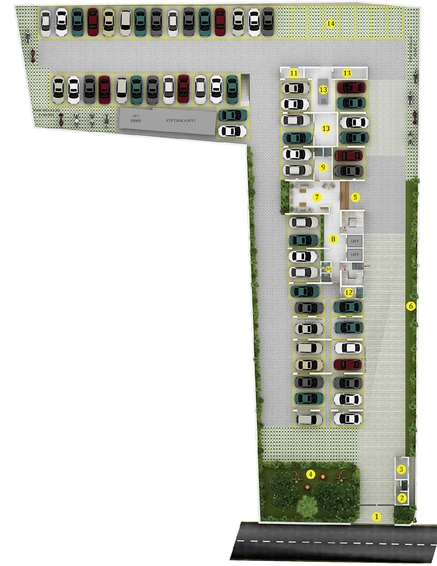 Master Plan of ABAD Magnificent in Poonithura, Kochi - Image 231762