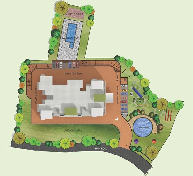 Master Plan of ABAD The Chancellor in Judgemukku, Kochi - Image 245744