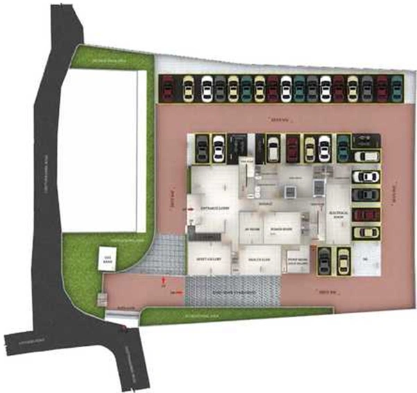 Master Plan of Asset The Grand Entry in Edappally, Kochi - Image 274386