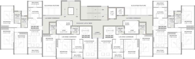 Floor Plan of Kamat Promenade in Tiswadi, Goa - Image 234835