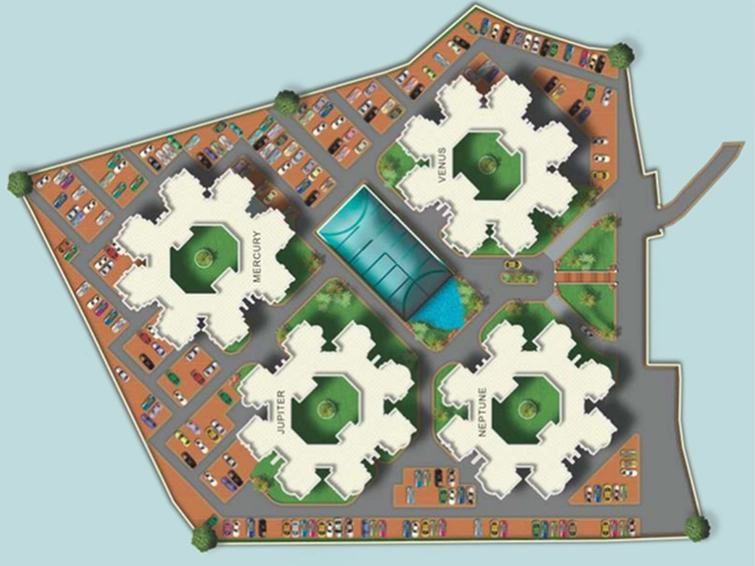 Master Plan of Trinity Jupiter in Kakkanad, Kochi - Image 263694