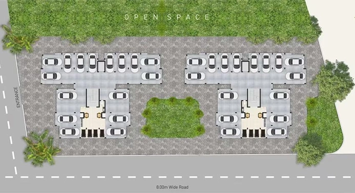 Master Plan of Kamat Crest in Porvorim, Goa - Image 234869