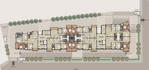 Master Plan of DNR Springleaf in Koramangala, Bangalore - Image 127271