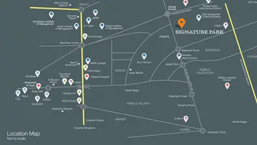 Location of Shree Sonigara Signature Park - Image 10275