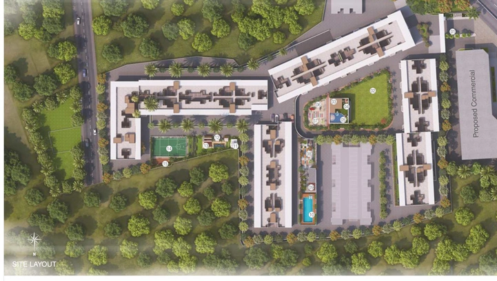 Master Plan of Shree Sonigara Signature Park in Wakad, Pune - Image 10277